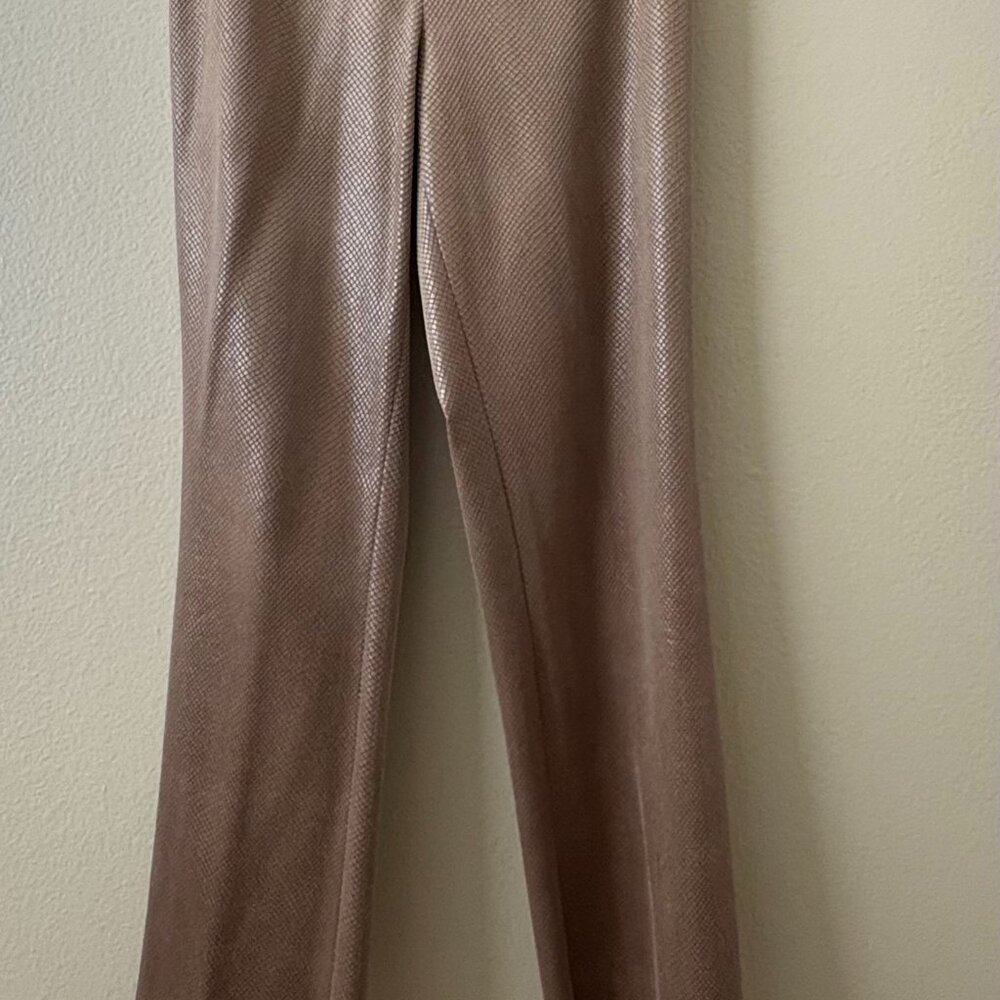 INC faux snakeskin dress pants